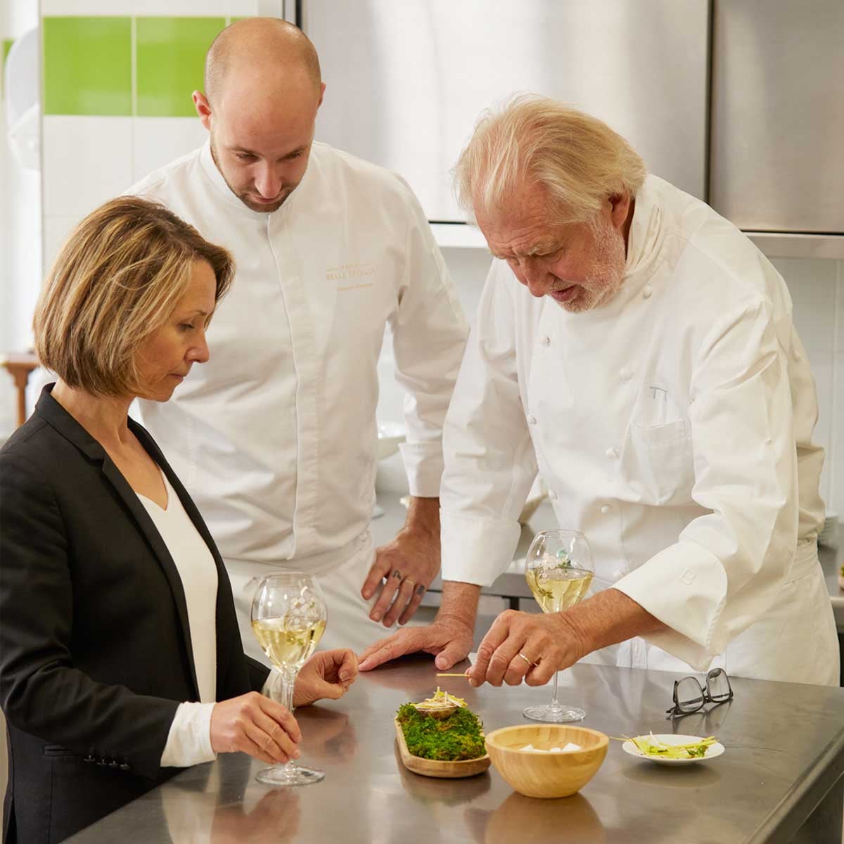 Champagne Food Pairing Recipes by Chef Pierre Gagnaire