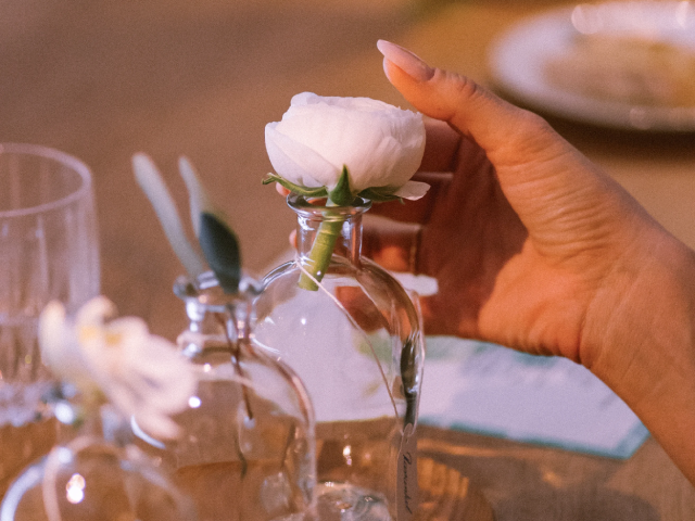 Japenese Decoration With Perrier Jouët Champagne