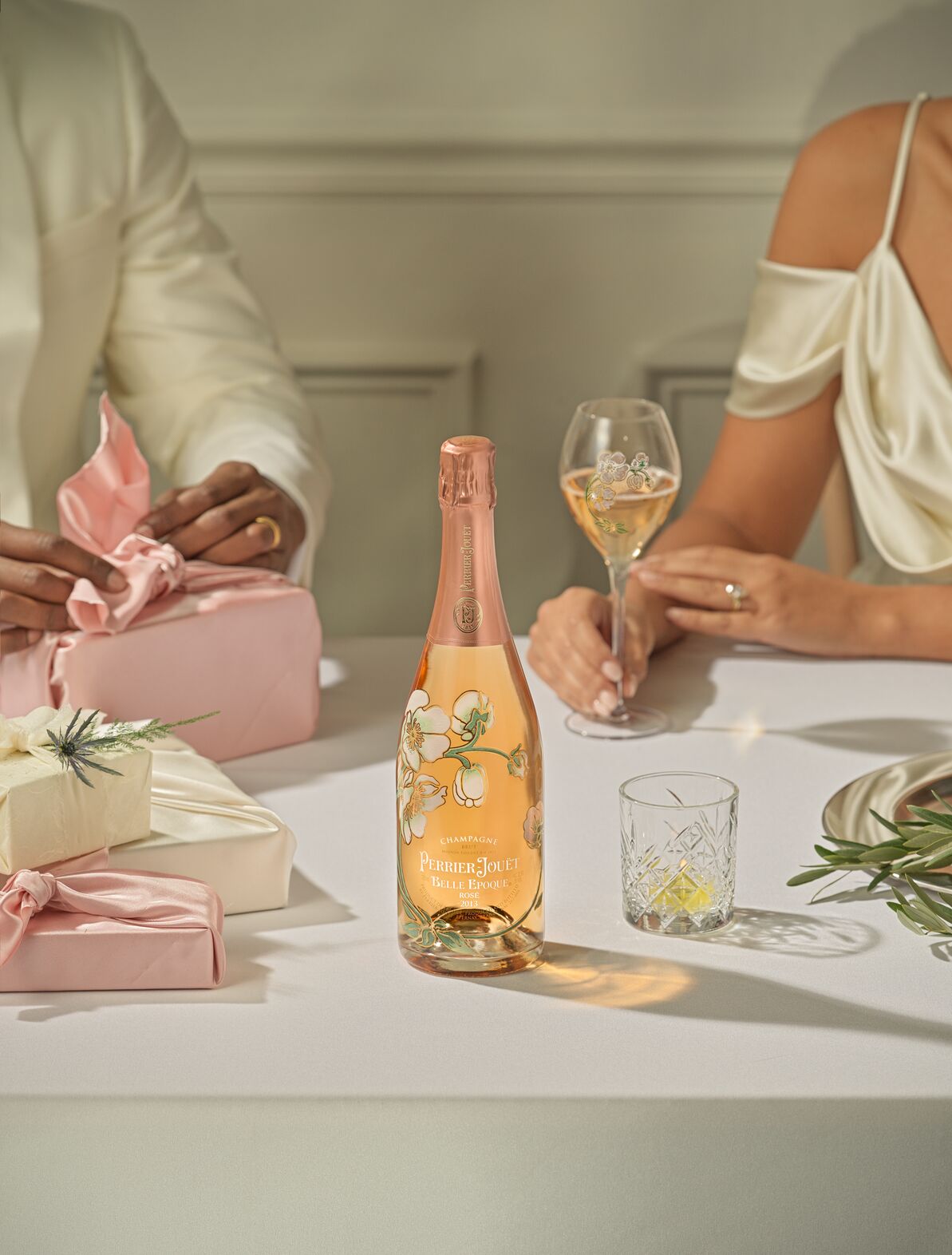 Perrier Jouet Belle Epoque Rose Wedding Table