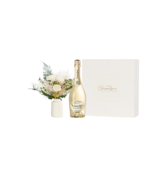 Perrier-Jouët Blanc de Blanc East Olivia flowers Partnership