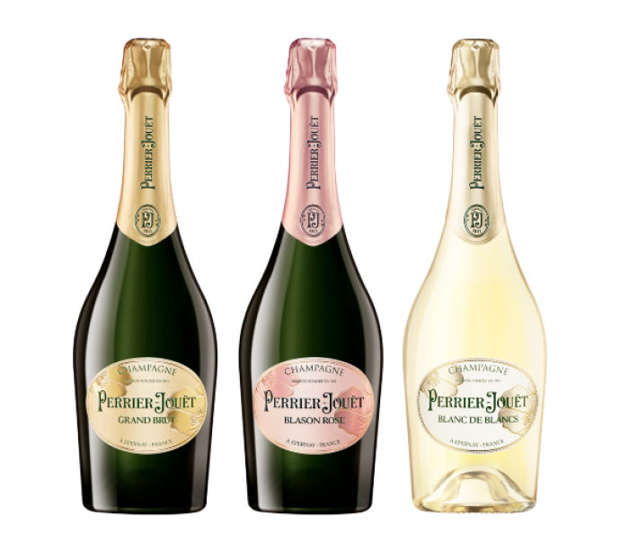 Perrier-Jouët Classic champagne blason collection NV bottle 