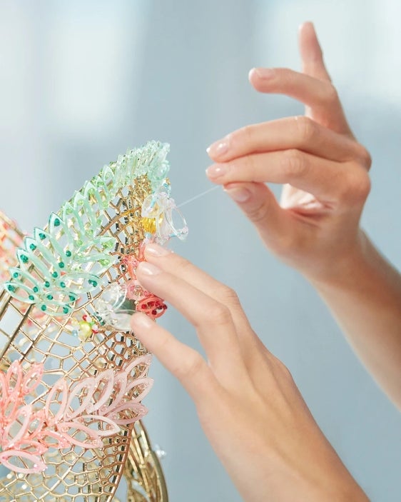 Montex broderie libellule