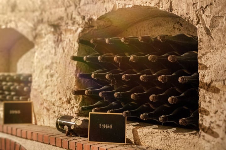 Perrier-Jouët cellar in Epernay