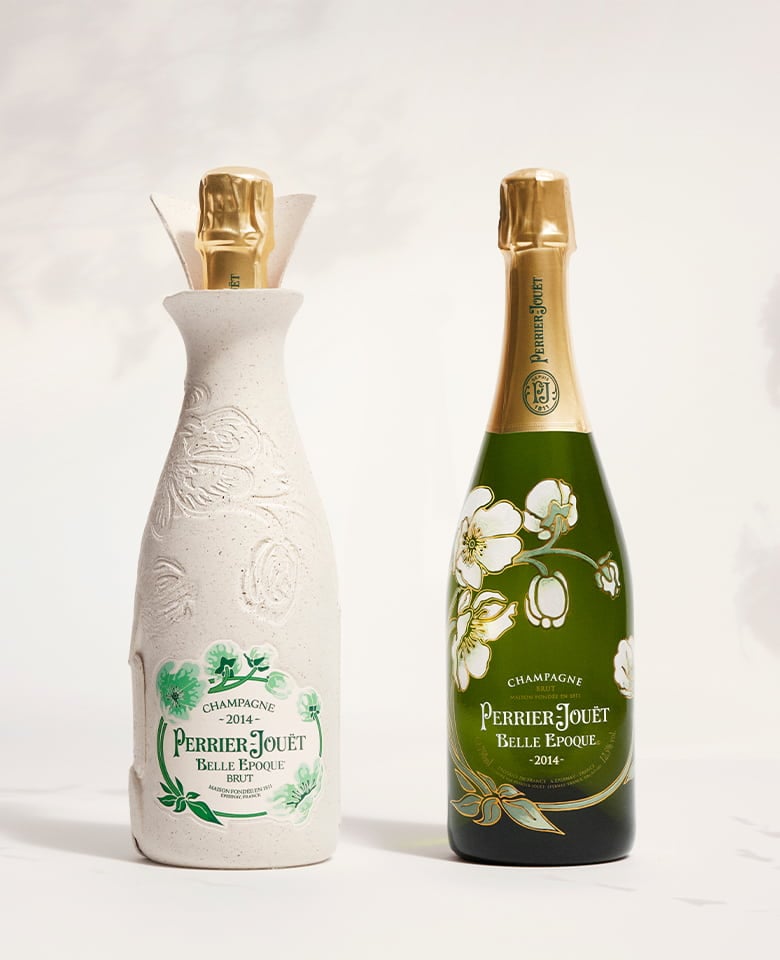 Belle Epoque Cocoon Brut 2014 closed with naked bottle