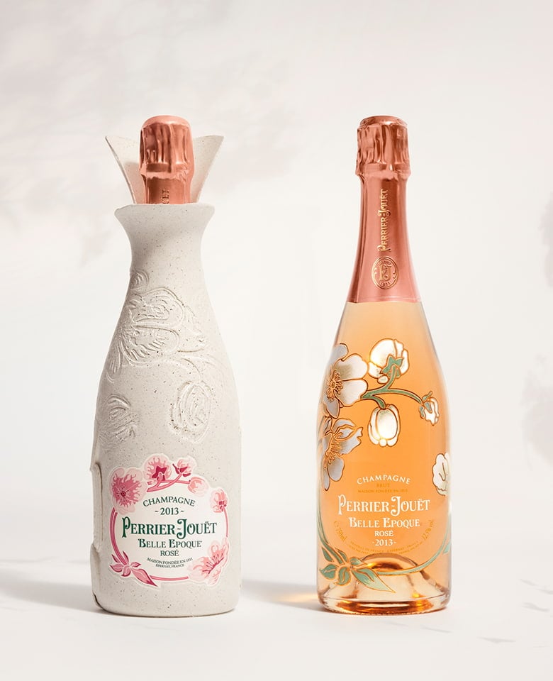 Belle Epoque Cocoon Rosé 2013 closed with naked bottle