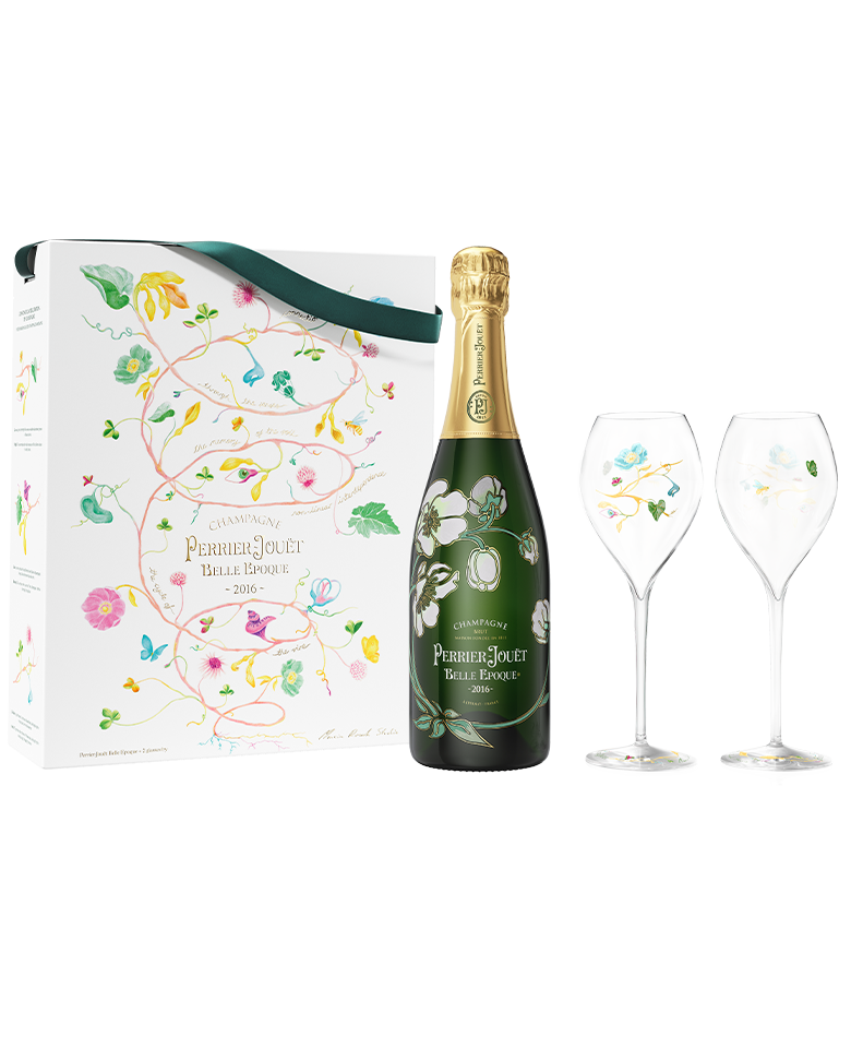Limited Edition Belle Epoque with 2 flutes by Marcin Rusak packshot