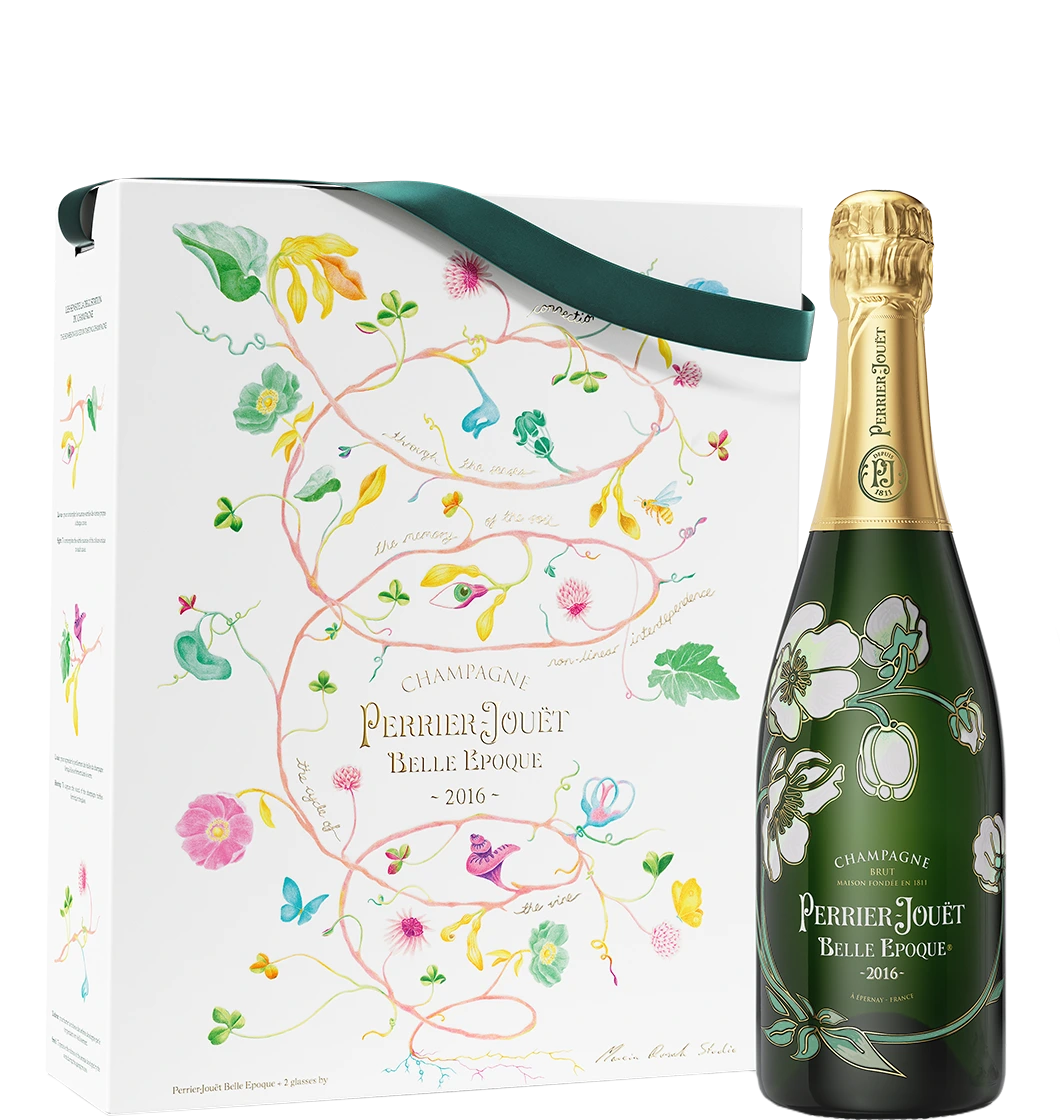 Limited Edition Belle Epoque with 2 flutes by Marcin Rusak