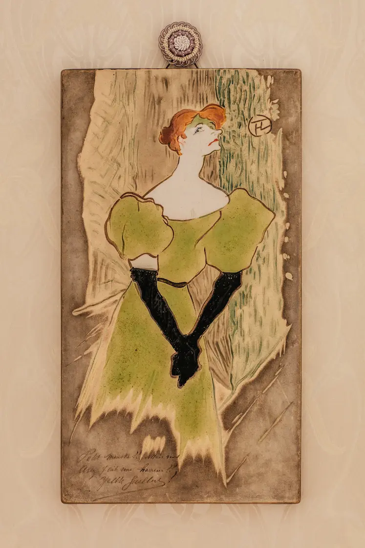 Yvette Guilbert by Henri de Toulouse-Lautrec