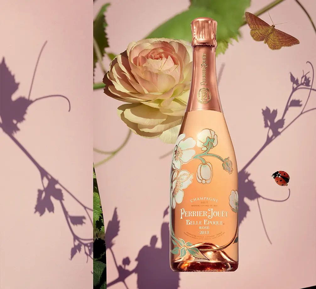 Belle Epoque Rosé key visual by Viviane Sassen