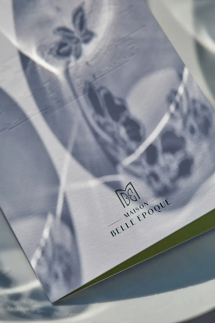 Maison Belle Epoque Menu