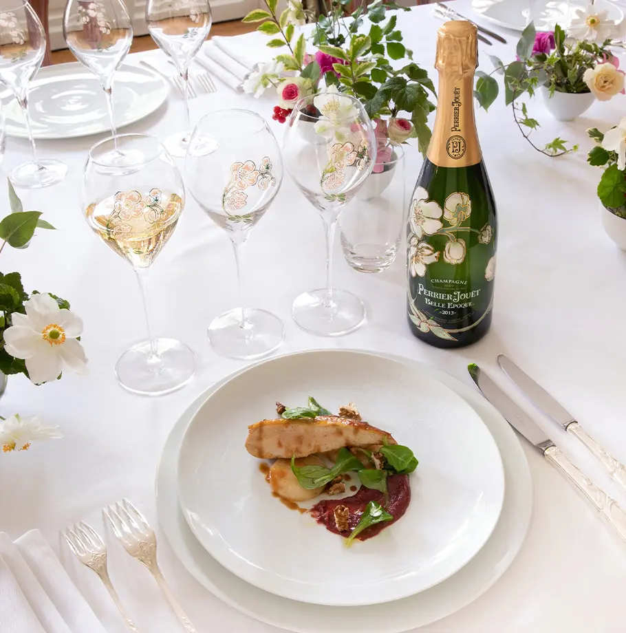 Capon fillet with autumn harvest flavours