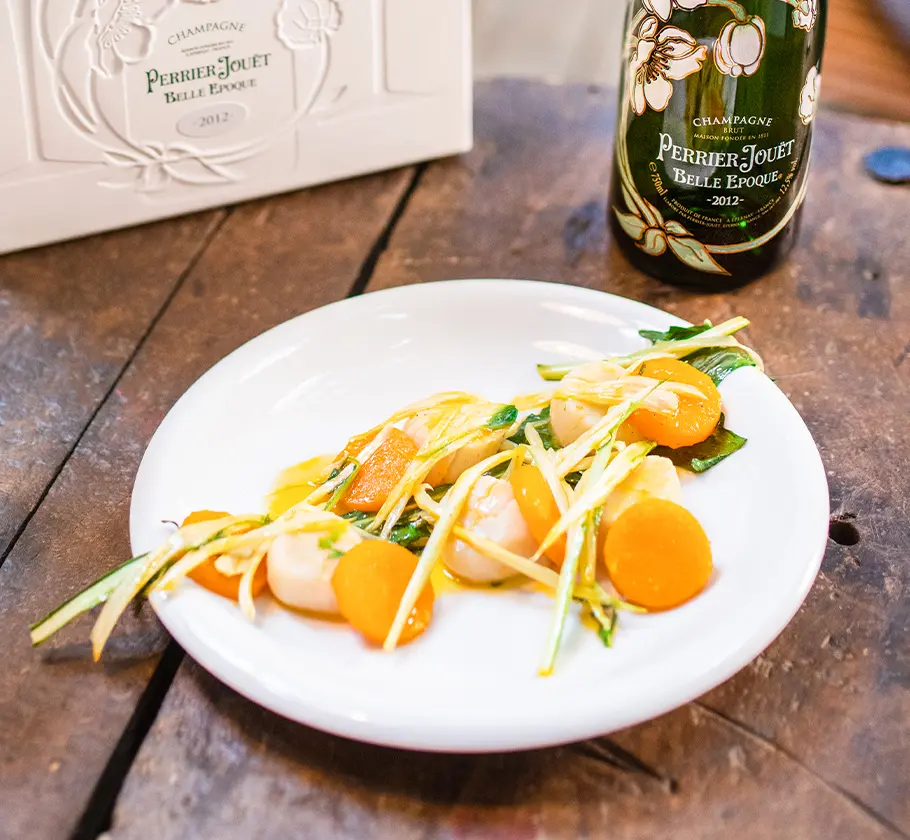 Clementine scallops