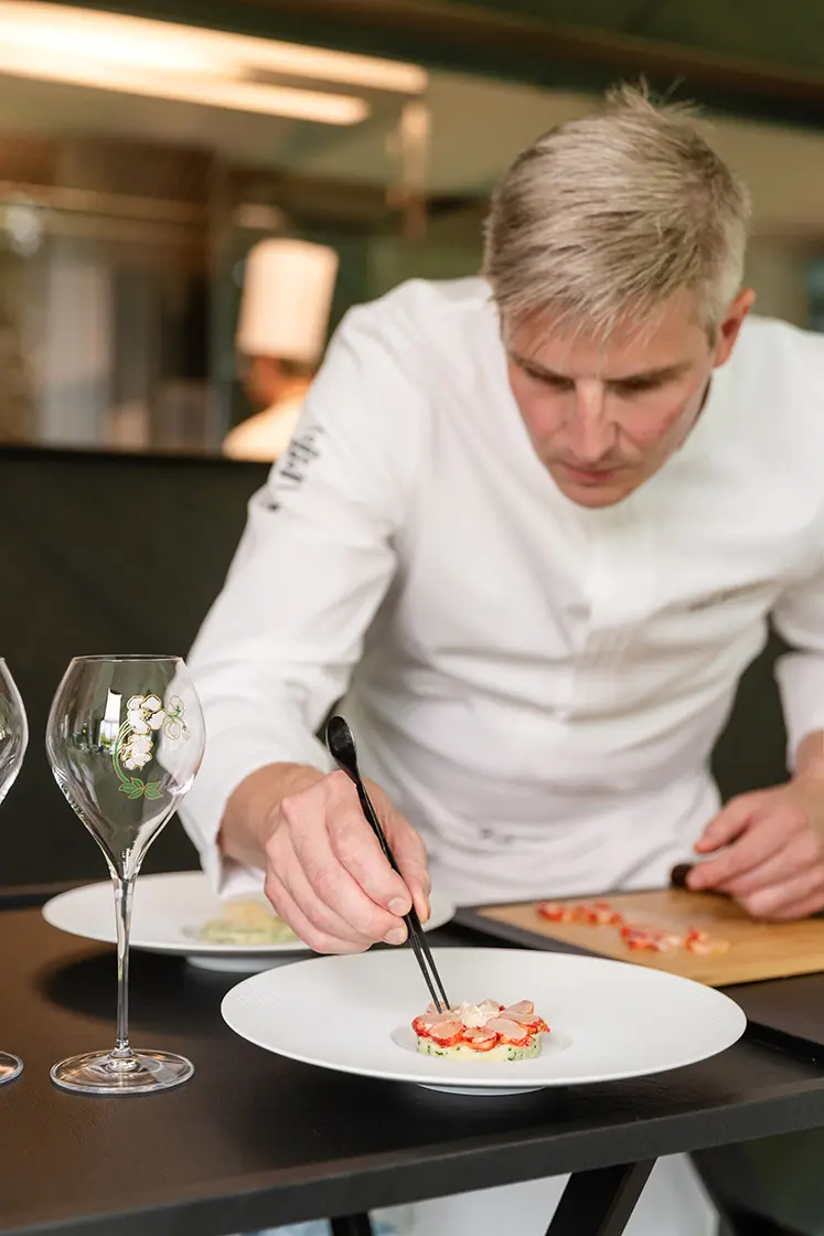 Tim Boury cooking