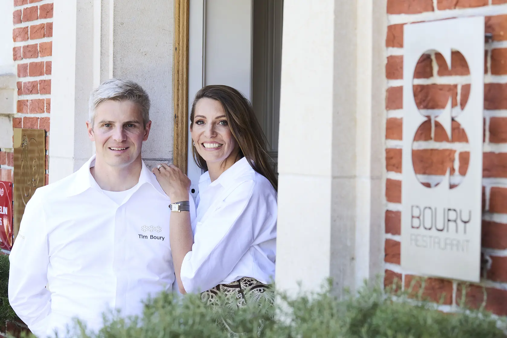 TIm Boury and Inge Waeles
