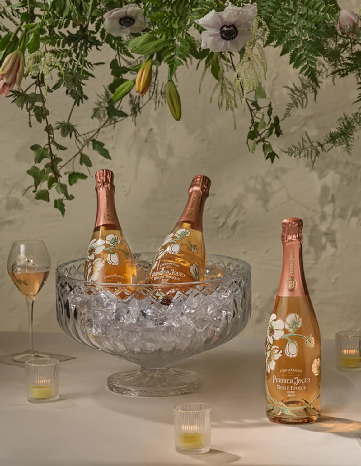 Belle Epoque Rosé and an ice cooler